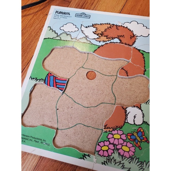 Playskool sesame street puzzles lot bundle of 2 - Picture 8 of 8